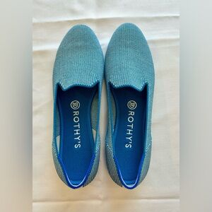 Rothy’s Blue Loafers